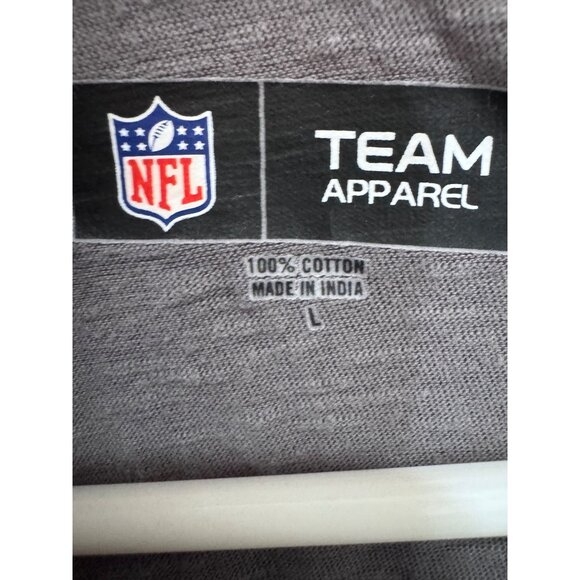 NFL Team Apparel Indianapolis Colts Womens V-Neck Blue & Gray T-Shirt L - Picture 3 of 4